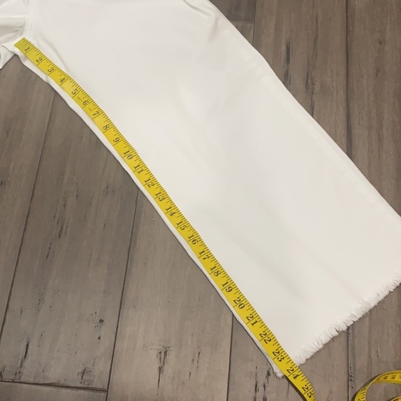 Sanctuary standard surplus Capri raw hem white - Picture 12 of 13